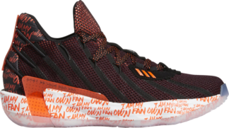 Кроссовки Adidas Dame 7 'I Am My Own Fan 2KDAY', красный