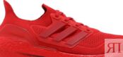 Кроссовки Adidas UltraBoost 21, красный FZ1922 | Red фото 2