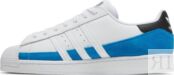 Кроссовки Adidas Superstar 'Bright Blue White', синий FX5571 | Blue фото 3