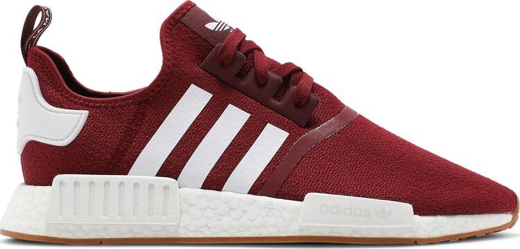 Кроссовки Adidas NMD_R1 'Burgundy Gum', красный FX6787 | Red фото 1