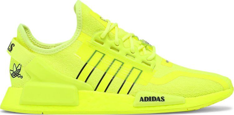 Кроссовки Adidas NMD_R1 V2 'Solar Yellow', желтый H02654 | Yellow фото 1