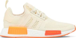 Кроссовки Adidas NMD_R1 'Cream White Screaming Orange', кремовый