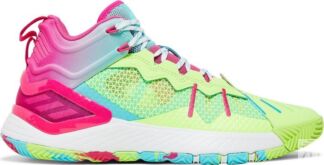 Кроссовки Adidas D Rose Son of Chi 'Godspeed - Signal Green Pink', многоцве