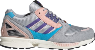 Кроссовки Adidas ZX 8000 'Grey Purple', серый