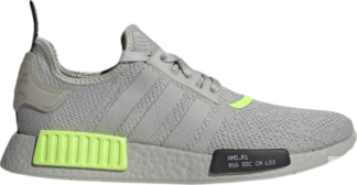 Кроссовки Adidas NMD_R1 'Signal Green', серый