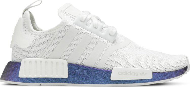 Кроссовки Adidas NMD_R1 'Metallic Blue Boost', серый FV5344 | Grey фото 1