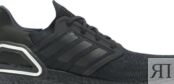 Кроссовки Adidas UltraBoost 20, черный/белый FV8333 | Black фото 2