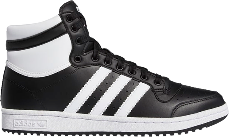 Кроссовки Adidas Top Ten 'Black White', черный FV6132 | Black фото 1