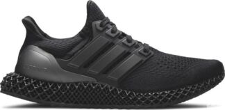 Кроссовки Adidas Ultra 4D 'Triple Black', черный