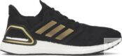 Кроссовки Adidas UltraBoost 20 'Gold Metallic', черный EE4393 | Black фото 1