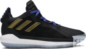 Кроссовки Adidas Dame 6 'Stone Cold', черный FU9447 | Black фото 1