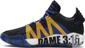 Кроссовки Adidas Dame 6 'Stone Cold', черный FU9447 | Black фото 3