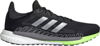 Кроссовки Adidas SolarGlide 3 'Black Signal Green', черный