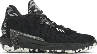 Кроссовки Adidas Dame 7 'I Am My Own Fan - Core Black', черный