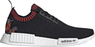 Кроссовки Adidas NMD_R1 Primeknit 'Dragon Patch', черный