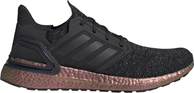 Кроссовки Adidas UltraBoost 20 'Black Signal Pink', черный FV8335 | Black фото 1