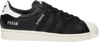 Кроссовки Adidas Superstar 'Size Tag - Core Black', черный