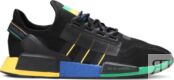 Кроссовки Adidas NMD_R1 V2 'Rio de Janeiro', черный FY1255 | Black фото 1