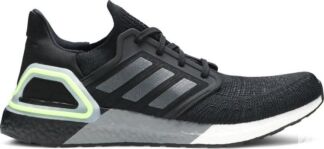 Кроссовки Adidas UltraBoost 20 'Night Metallic Signal Green', черный