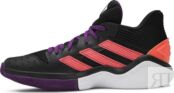 Кроссовки Adidas Harden Stepback 'Black Purple Coral', черный EF9889 | Black фото 3