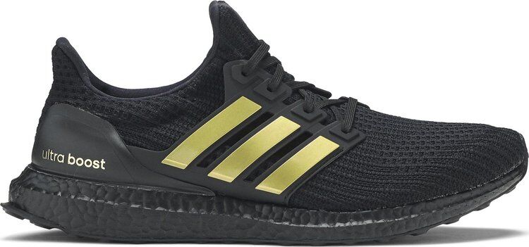 Кроссовки Adidas UltraBoost DNA 'Metallic Gold', черный FU7437 | Black фото 1