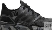 Кроссовки Adidas UltraBoost 20 'Geometric Pack - Core Black Grey', черный FV8329 | Black фото 2