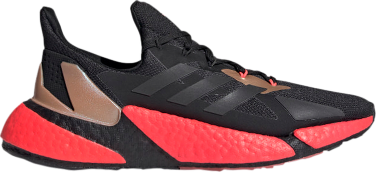 Кроссовки Adidas X9000L4 'Black Signal Pink', черный FW8389 | Black фото 1