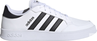 Кроссовки Adidas Breaknet 'White Black', черный