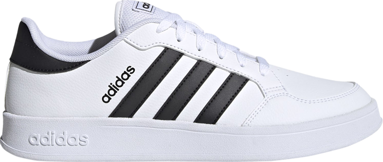 Кроссовки Adidas Breaknet 'White Black', черный FX8707 | Black фото 1