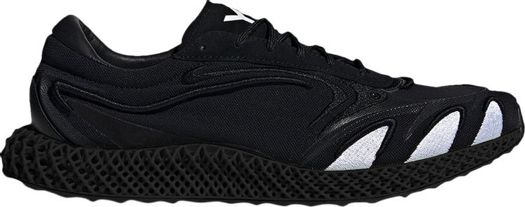 Кроссовки Adidas Y-3 Runner 4D 'Black', черный FU9207 | Black фото 1