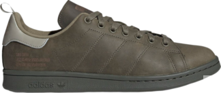 Кроссовки Adidas Stan Smith 'Winterized Pack - Raw Khaki', зеленый