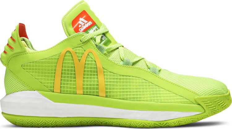 Кроссовки Adidas McDonald's x Dame 6 'Dame Sauce', зеленый FX3334 | Green фото 1