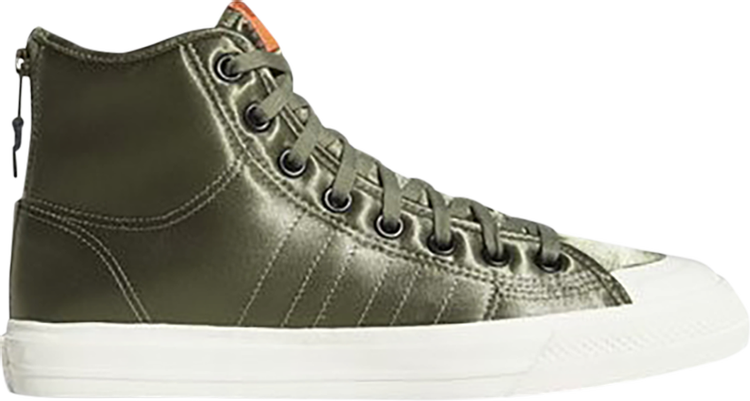 Кроссовки Adidas Nizza High RF 'Legend Green', зеленый FW0264 | Green фото 1