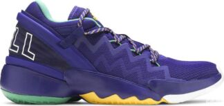 Кроссовки Adidas D.O.N. Issue #2 'Throwback Utah Jazz', фиолетовый