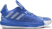 Кроссовки Adidas Dame 6 'Glow Blue', синий FU6809 | Blue фото 1