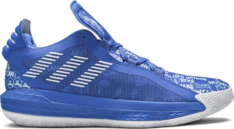 Кроссовки Adidas Dame 6 'Glow Blue', синий FU6809 | Blue фото 1