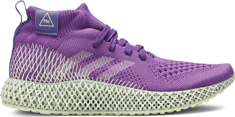 Кроссовки Adidas Pharrell Williams x 4D Runner 'Active Purple', фиолетовый FV6335 | Purple фото 1