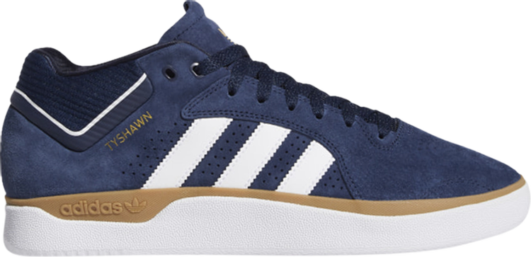 Кроссовки Adidas Tyshawn 'Collegiate Navy Gum', синий EF8518 | Blue фото 1