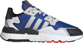 Кроссовки Adidas Nite Jogger 'Royal Blue', синий