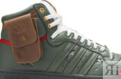 Кроссовки Adidas Star Wars x Top Ten Hi 'Boba Fett', зеленый FZ3465 | Green фото 2