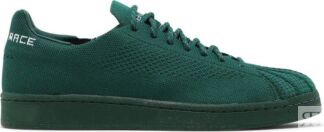 Кроссовки Adidas Pharrell x Superstar Primeknit 'Dark Green', зеленый