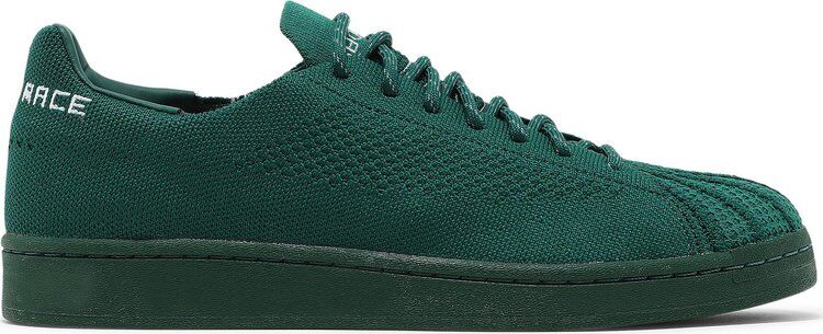 Кроссовки Adidas Pharrell x Superstar Primeknit 'Dark Green', зеленый S42928 | Green фото 1