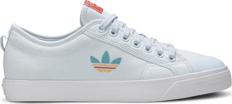 Кроссовки Adidas Nizza 'Colorful Trefoil - Sky Tint', синий FW4539 | Blue фото 1