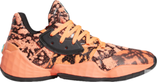 Кроссовки Adidas Harden Vol. 4 'Signal Coral', оранжевый