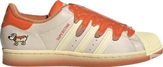 Кроссовки Adidas Melting Sadness x Superstar 'Hotdog', оранжевый