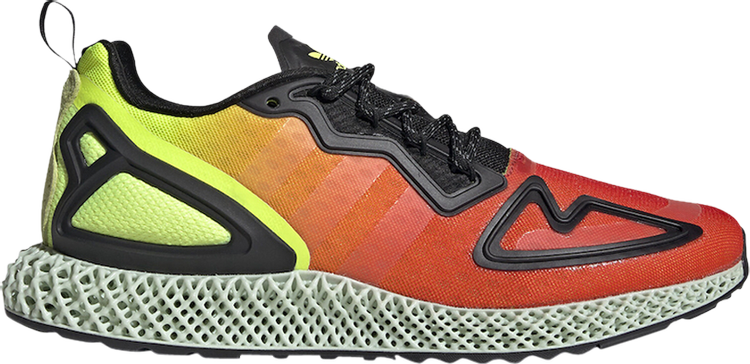 Кроссовки Adidas ZX 2K 4D 'Gradient', оранжевый FV9028 | Orange фото 1