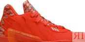 Кроссовки Adidas Dame 7 'I Am My Own Fan - Solar Red', оранжевый FY0161 | Orange фото 2