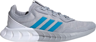 Кроссовки Adidas Kaptir 'Silver Solar Blue', серебряный