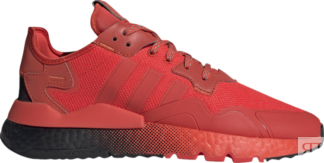 Кроссовки Adidas Nite Jogger 'Hi-Res Red', красный