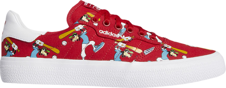 Кроссовки Adidas Disney x 3MC 'Sport Goofy Pack - Baseball', красный FV9881 | Red фото 1